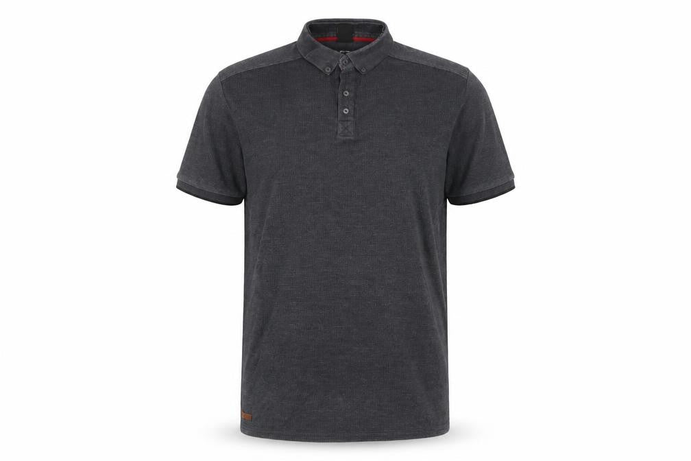 LFC Men’s Grey 2XL Cotton Blend Short Sleeve Polo Shirt