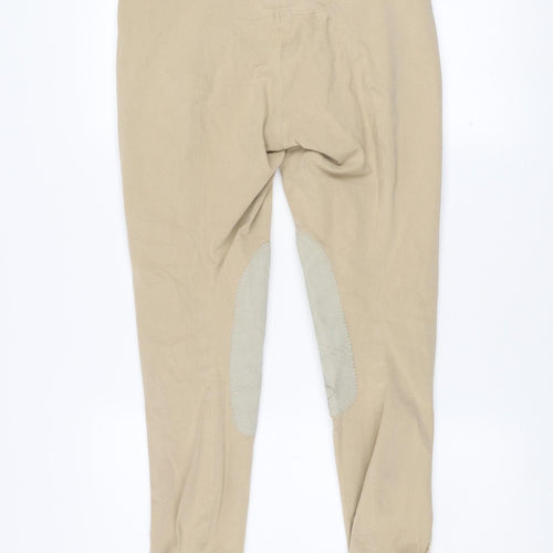 Mark Todd Mens Beige 32 Regular Fit Stretch Trousers