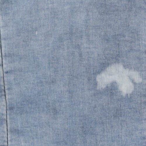 Celio Blue French Market Skinny Fit Light Blue Distressed Jeans Men EUR 36