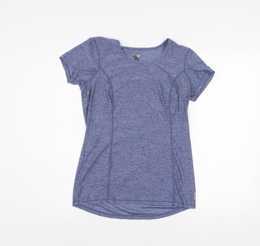 Penn Womens Blue XS Short Sleeve Athletic T-Shirt Top