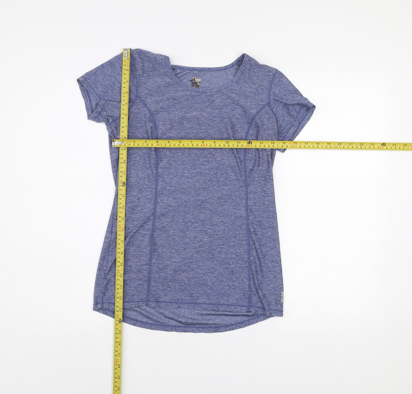 Penn Womens Blue XS Short Sleeve Athletic T-Shirt Top