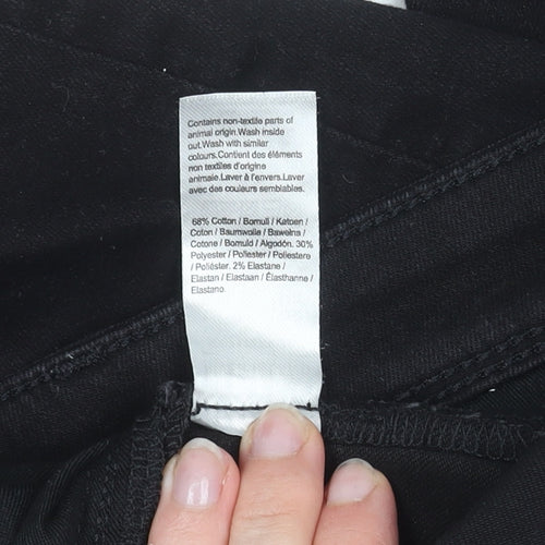 River Island Men's Black Slim Fit Jeans 32R Classic Denim