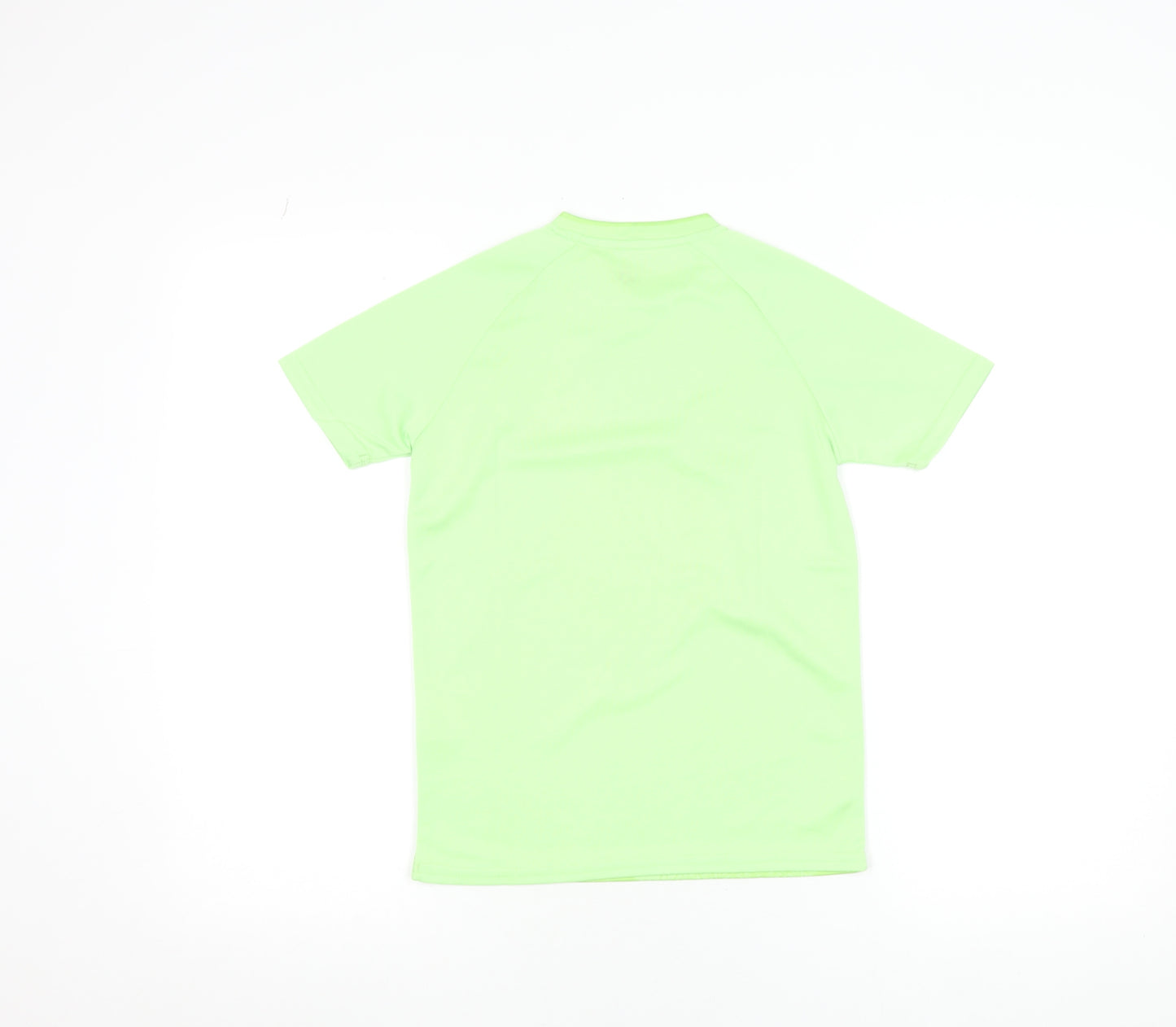 FAI Football Camps Boys Green Short Sleeve Football Jersey T-Shirt S