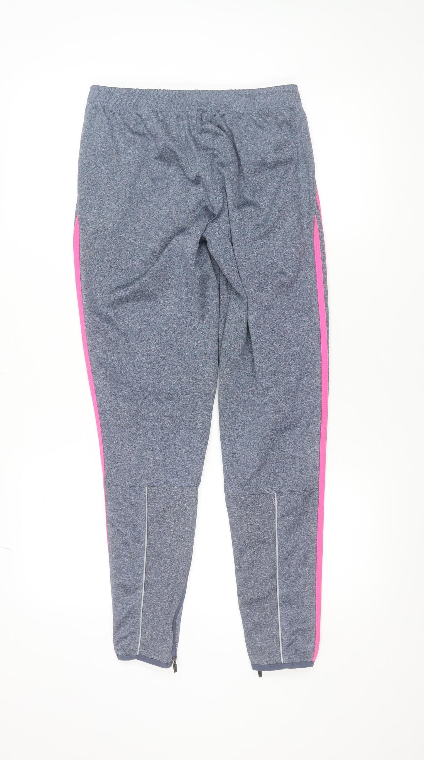 O'Neills Womens Grey Track Pants Size 8 Quick Dry Zip Pockets