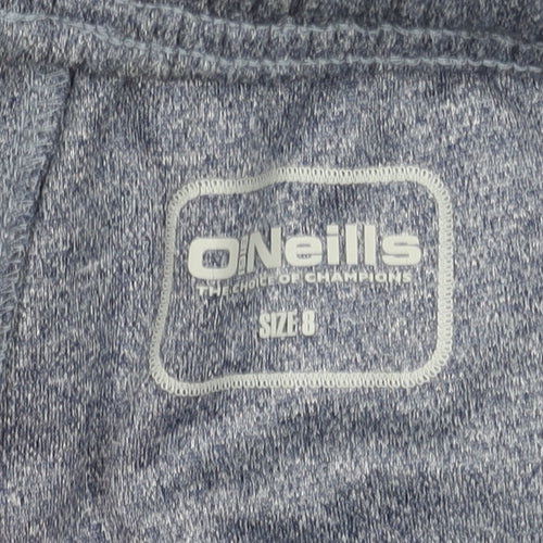 O'Neills Womens Grey Track Pants Size 8 Quick Dry Zip Pockets