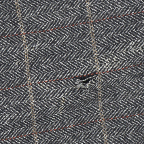 Rocha John Rocha Men's Grey Checked Wool Blend Blazer Jacket M