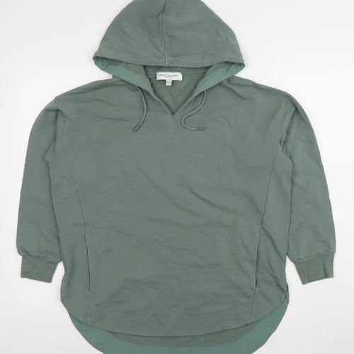 Carolyn Donnelly The Edit Women’s Green XS Pullover Hoodie Tunic