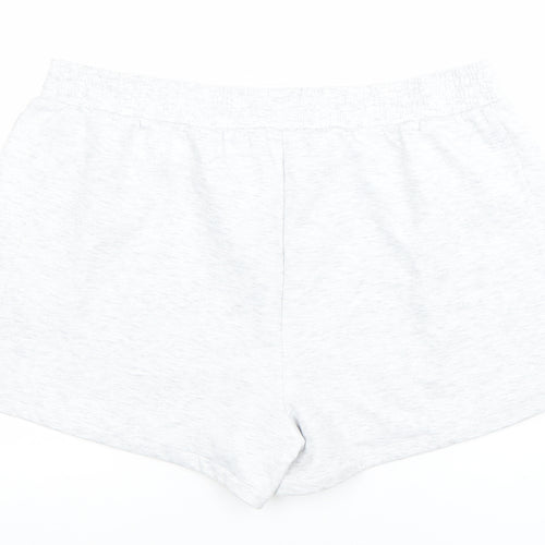 Dunnes Stores Womens Light Grey Sweat Shorts Size XL Regular Fit