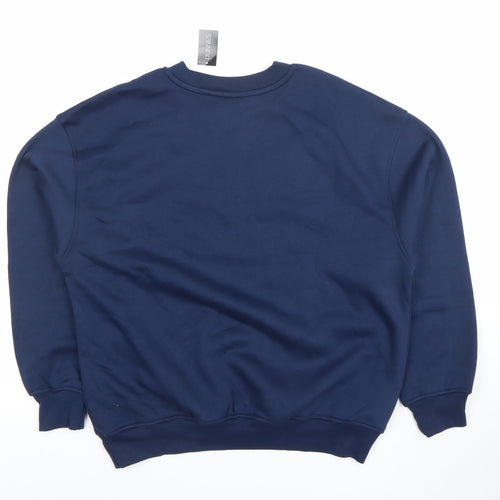 Dunnes Women’s Navy Blue Munich Graphic Pullover Sweatshirt Size S