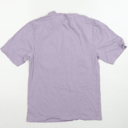 George Boys Purple Gamer Graphic T-Shirt 9-10 Years Short Sleeve Cotton
