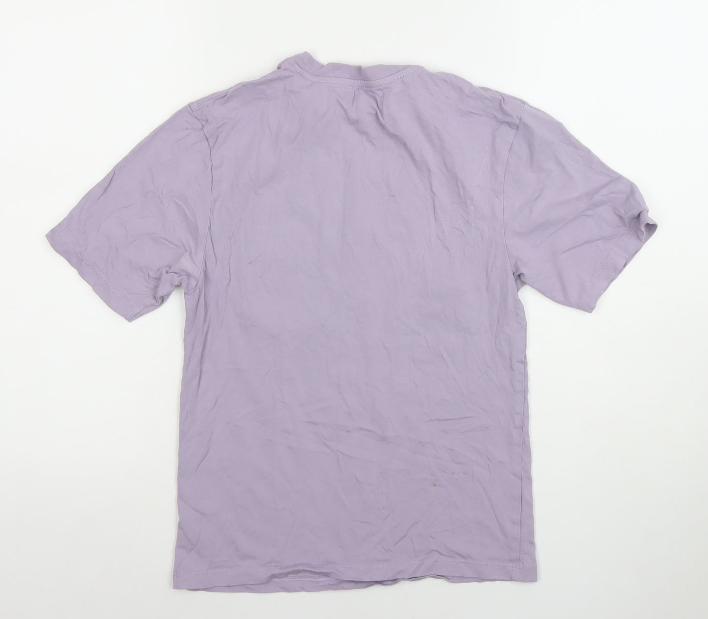 George Boys Purple Gamer Graphic T-Shirt 9-10 Years Short Sleeve Cotton