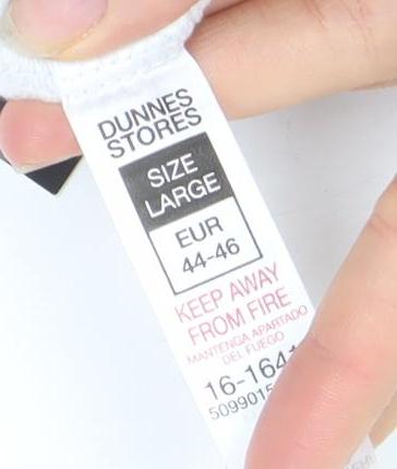 Dunnes Stores Women’s Grey Long Sleeve Basic Jersey T-Shirt Size 16