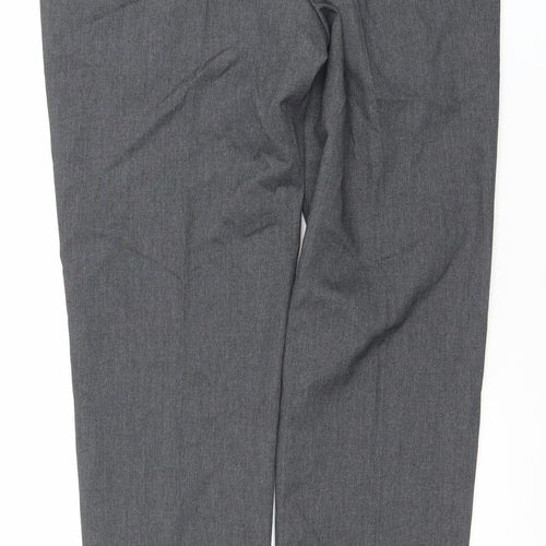 Dunnes Stores Men’s Grey Regular Fit Dress Pants 32W 33L Polyester Blend