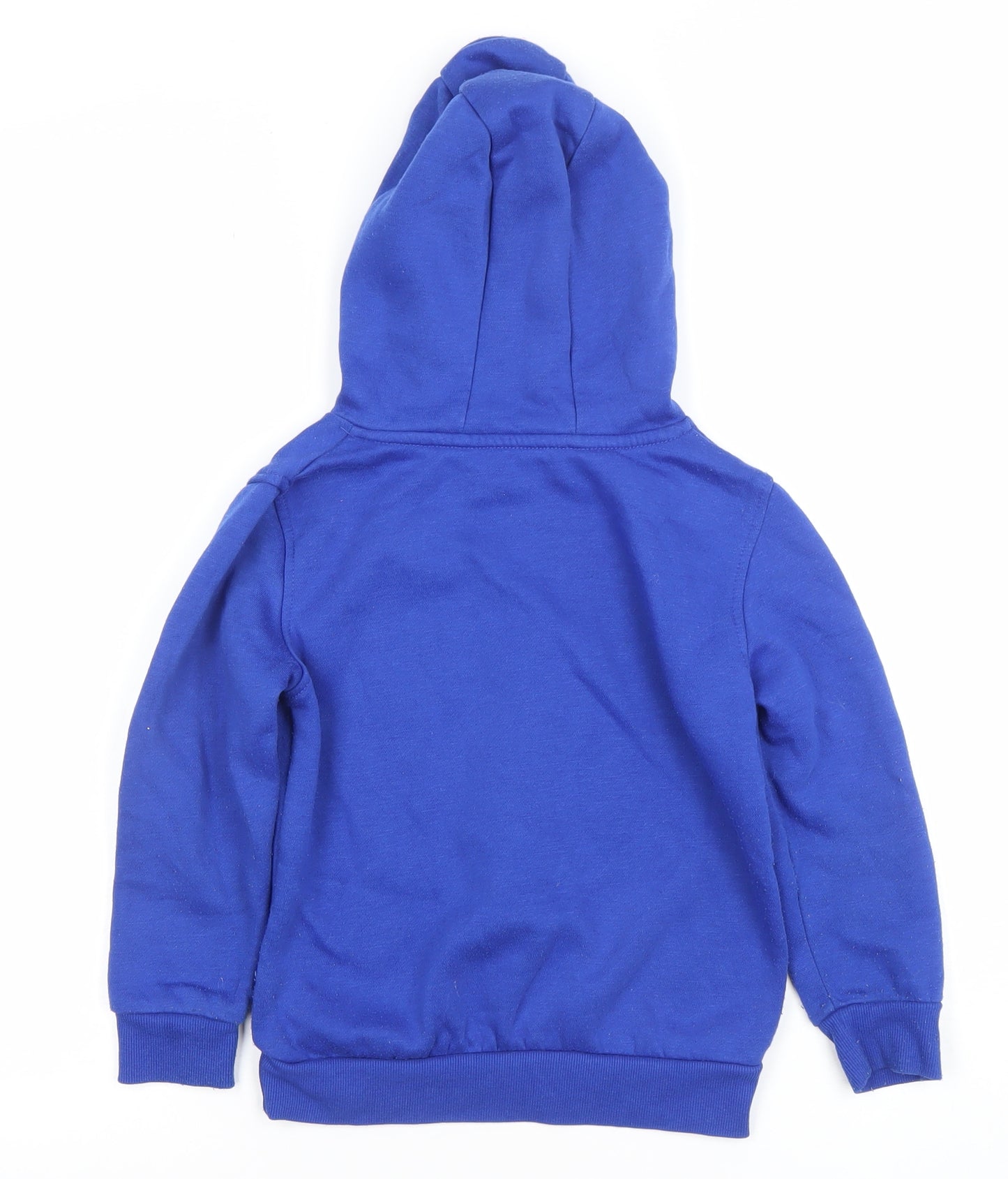 Dunnes Stores Boys Blue Pullover Hoodie 6-7 Years Race Trackdays Graphic