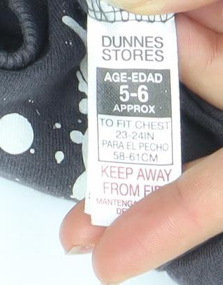 Dunnes Stores Boys Grey Pokémon Pullover Sweatshirt 5-6 Years