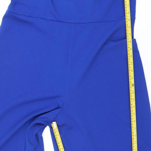 George Women’s Cobalt Blue Off Shoulder Jumpsuit UK 18
