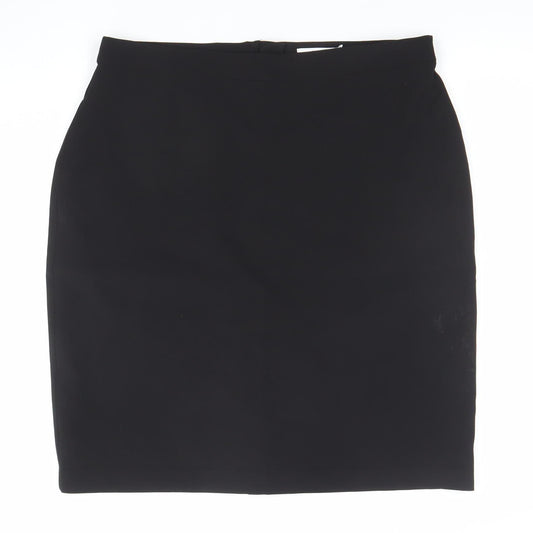 Finery Women Black Size 16 Stretch Pencil Skirt Workwear