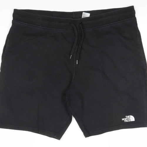 The North Face Men's Black 2XL Sweat Shorts with Drawstring Waist
