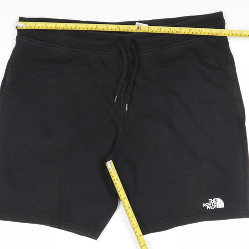 The North Face Men's Black 2XL Sweat Shorts with Drawstring Waist