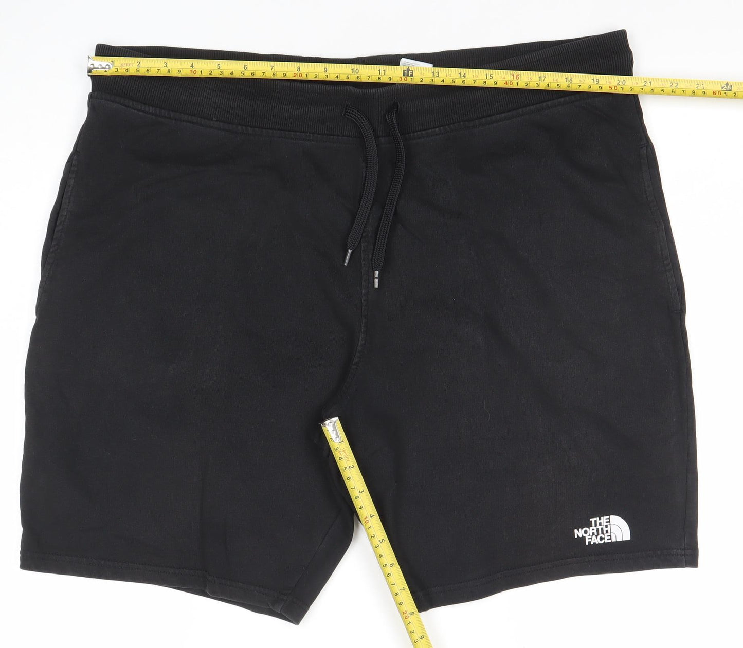 The North Face Men's Black 2XL Sweat Shorts with Drawstring Waist