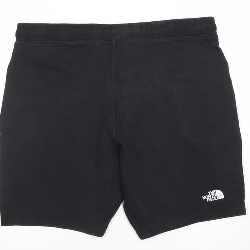 The North Face Men's Black 2XL Sweat Shorts with Drawstring Waist