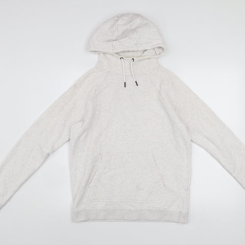 Nike Men's Grey Pullover Hoodie Small Regular Fit Fleece