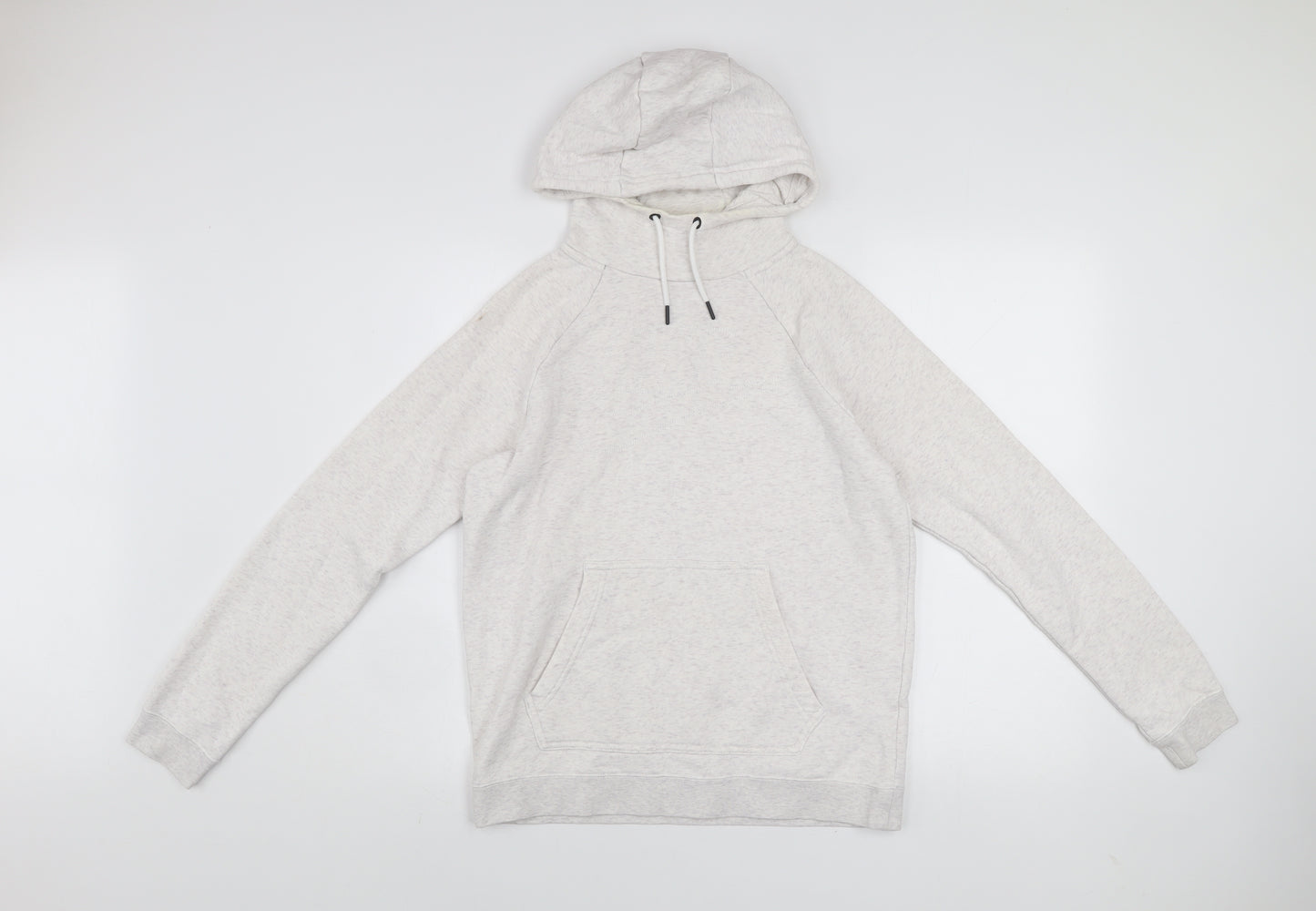 Nike Men's Grey Pullover Hoodie Small Regular Fit Fleece