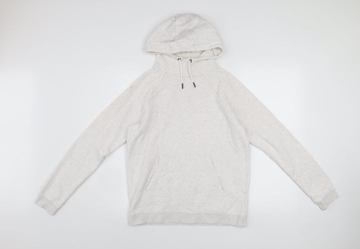 Nike Men's Grey Pullover Hoodie Small Regular Fit Fleece