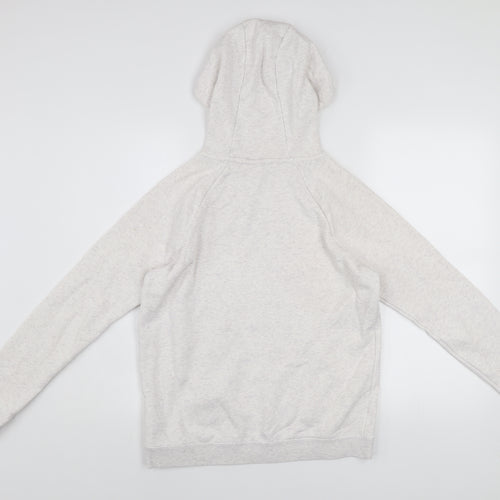 Nike Men's Grey Pullover Hoodie Small Regular Fit Fleece