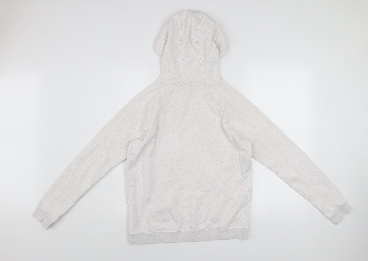 Nike Men's Grey Pullover Hoodie Small Regular Fit Fleece
