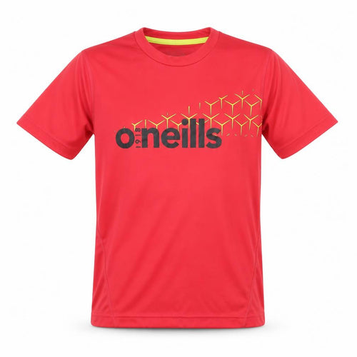 O'Neills Boys Red Short Sleeve Sports T-Shirt 10-11 Years Lightweight Activewear