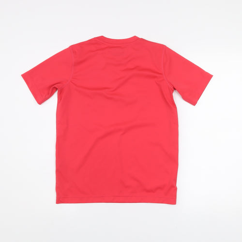 O'Neills Boys Red Short Sleeve Sports T-Shirt 10-11 Years Lightweight Activewear