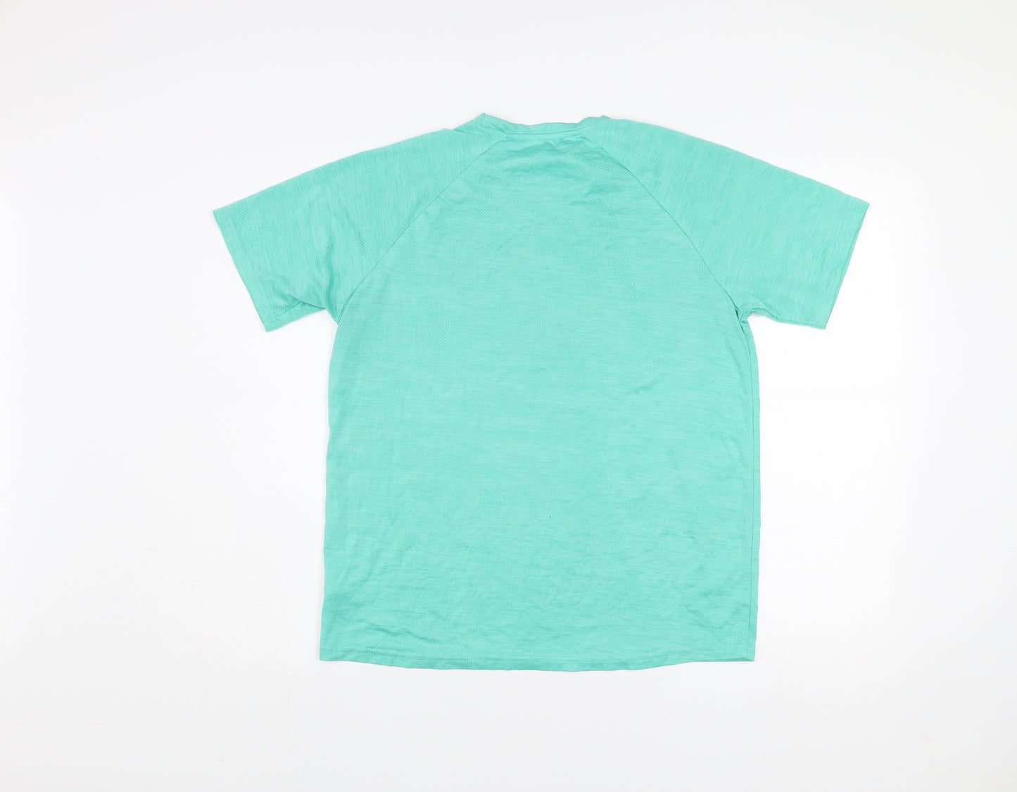 Dunnes Stores Men's Green Short Sleeve Active T-Shirt Size S