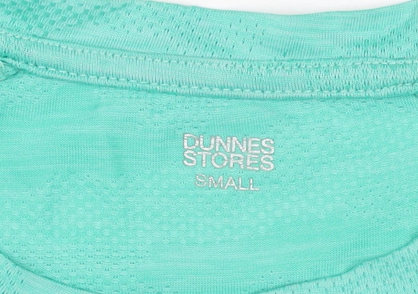 Dunnes Stores Men's Green Short Sleeve Active T-Shirt Size S