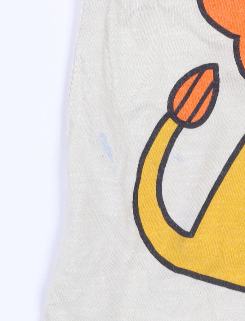 Next Boys Multicoloured Lion Graphic T-Shirt 3-4 Years Cotton Summer Top