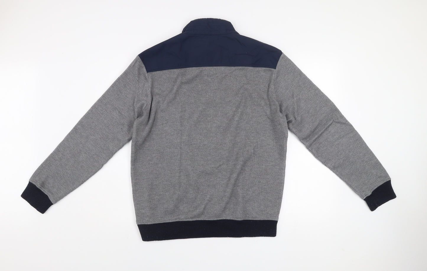 Decathlon Men’s Grey XL Henley Sweatshirt Outdoor Pullover