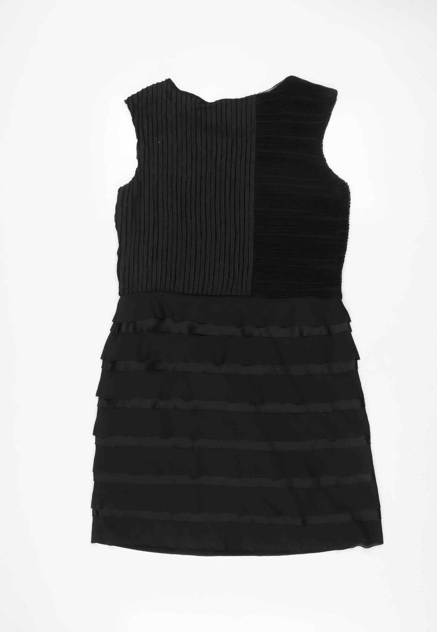 Principles by Ben de Lisi Womens Black Sleeveless Sheath Dress Size 14