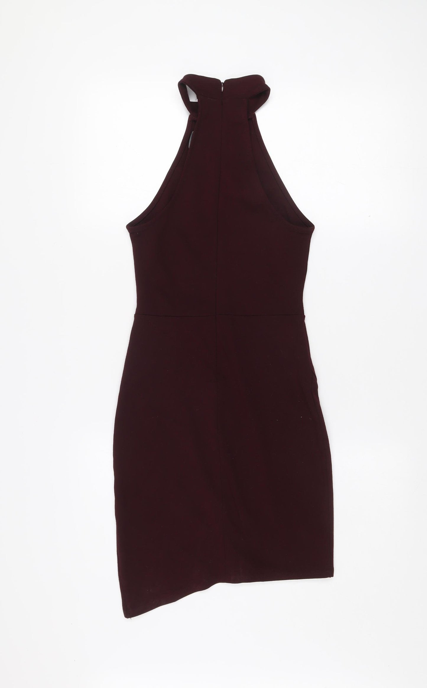 Forever 21 Women Brown Sleeveless Bodycon Short Dress M