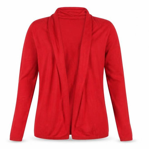 Dunnes Women’s Red XS Open Front Long Sleeve Cardigan