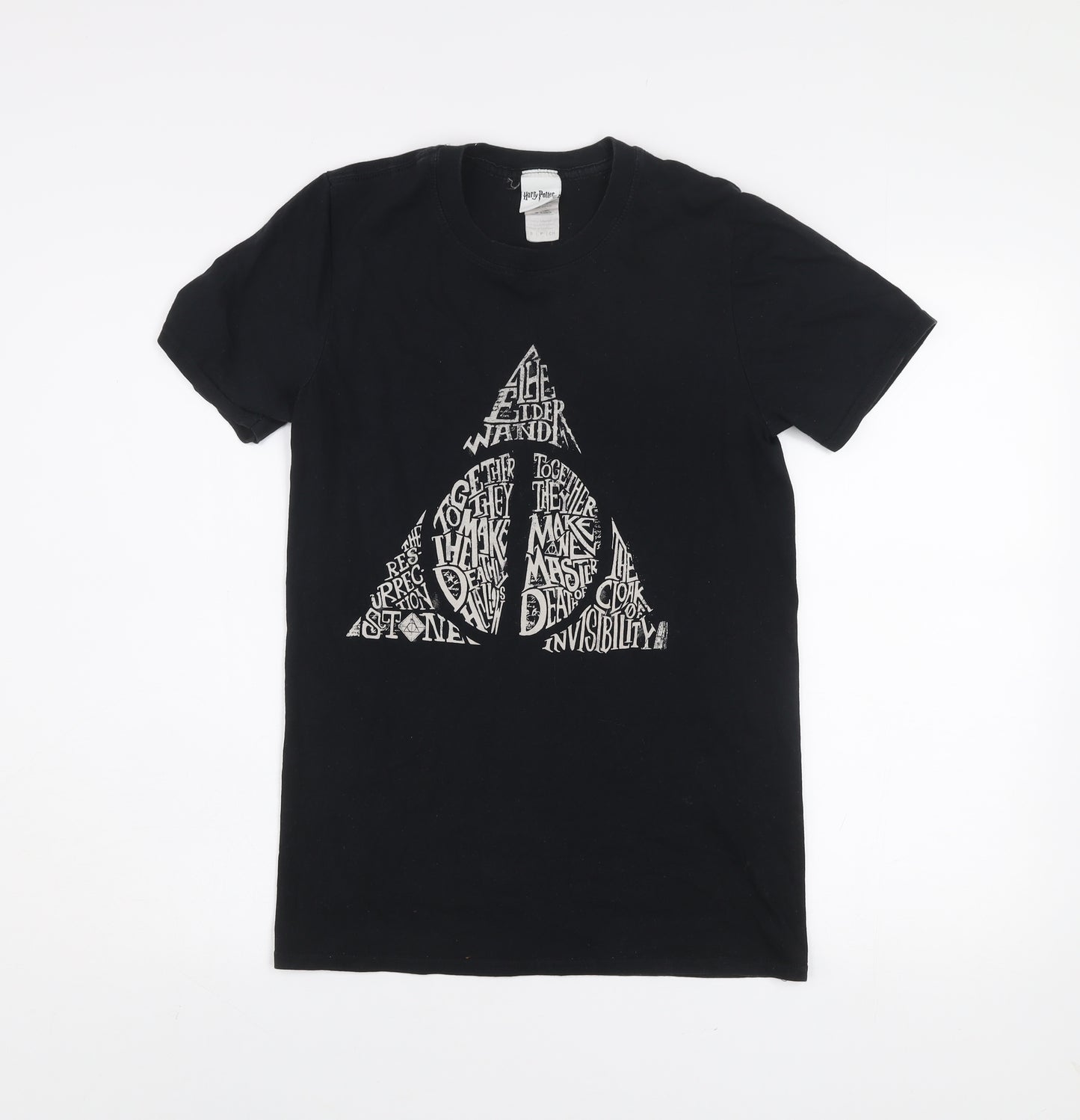 Harry Potter Black Men's Small Graphic Movie T-Shirt