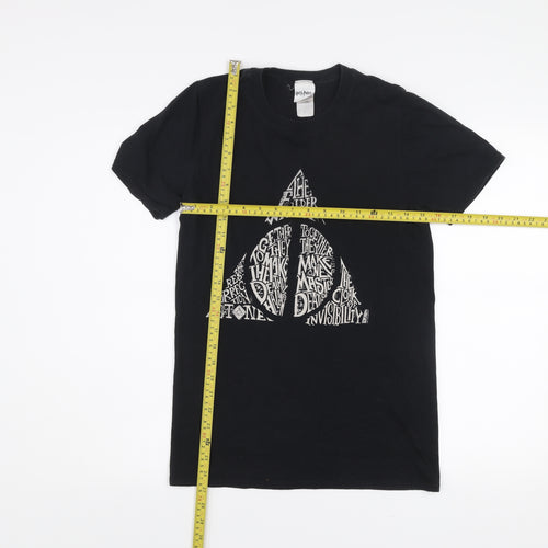 Harry Potter Black Men's Small Graphic Movie T-Shirt