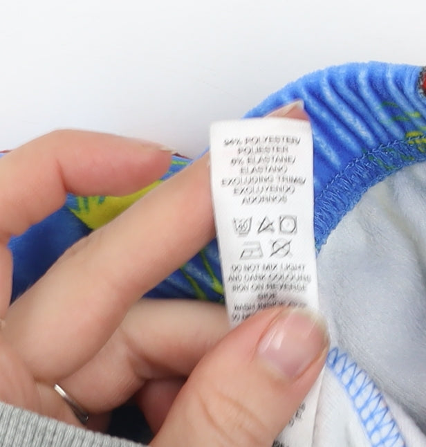 Dunnes Stores Boys Blue Spider-Man Fleece Pyjama Pants 5-6 Years