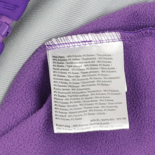 Regatta Womens Purple Softshell Jacket UK 14 Wind-Resistant Outdoor