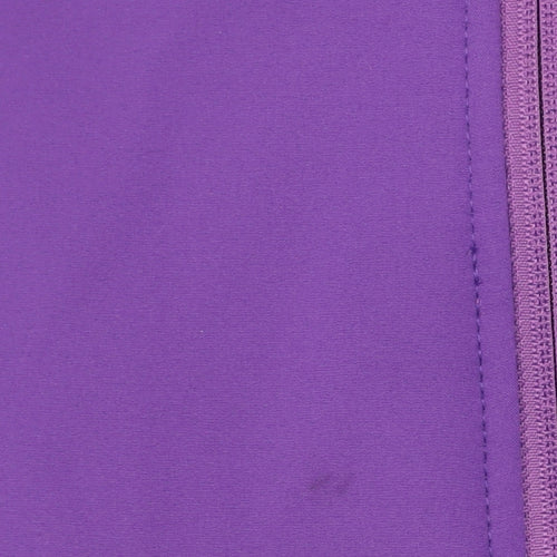 Regatta Womens Purple Softshell Jacket UK 14 Wind-Resistant Outdoor