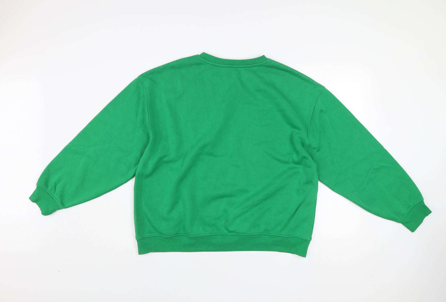 Dunnes Women’s Ivy Green Pullover Sweatshirt Size L