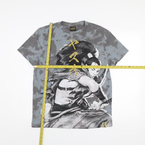 League of Legends Men’s Grey Yasuo Graphic T-Shirt Size M