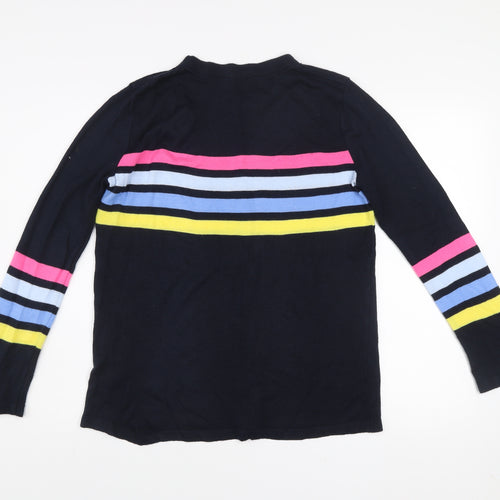 ASOS Women’s Multicoloured Striped Crew Neck Pullover Jumper XS