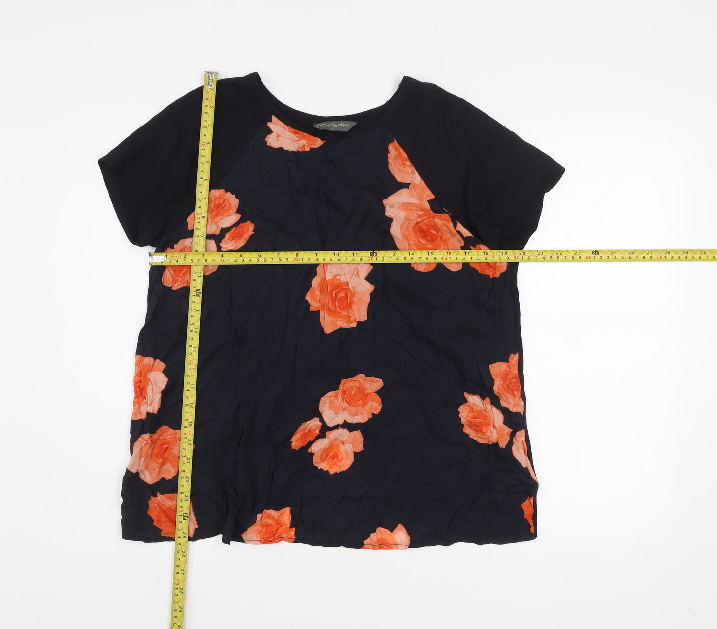 Blooming Marvellous Women's Multicoloured Floral Tunic T-Shirt Size 12