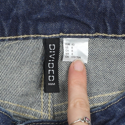H&M Divided Men's Blue Straight Denim Jeans Size M