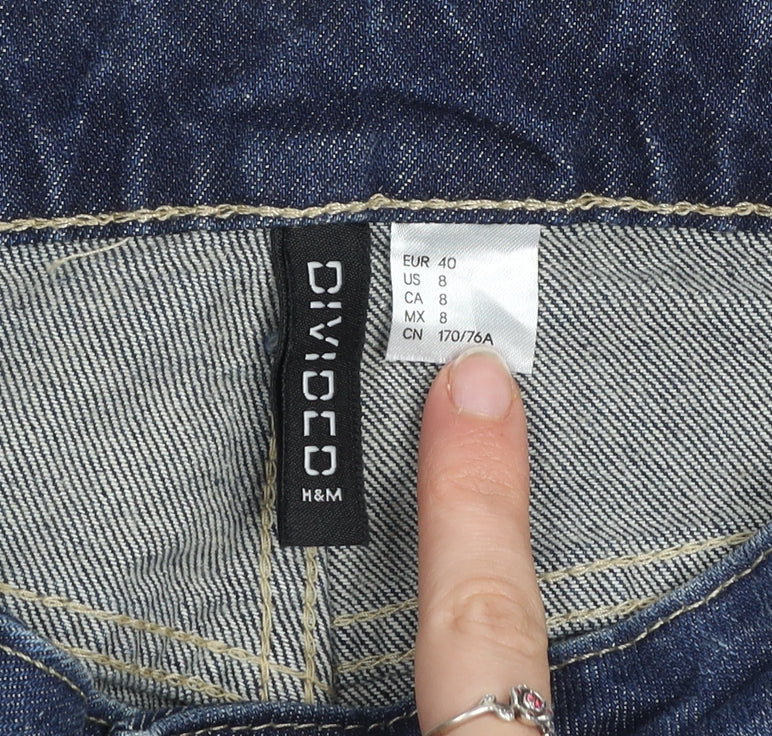 H&M Divided Men's Blue Straight Denim Jeans Size M